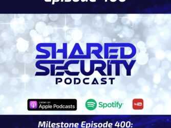 The 400th episode of the Shared Security Podcast reflects on the show's history, top cybersecurity and privacy themes, memorable moments, and the evolution of both the podcast and the industry over the past 16 years.