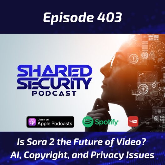 This episode explores the impact of Sora 2 and AI video generation on copyright, privacy, and the future of media, highlighting legal, ethical, and societal challenges.
