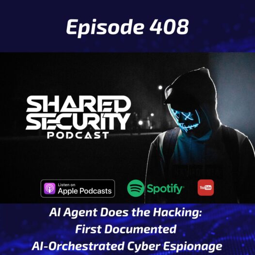 This episode discusses the first documented case of AI-orchestrated cyber espionage, focusing on Anthropic's disclosure of a state-sponsored attack using Claude Code, and explores its implications for cybersecurity, risk management, and the evolving role of AI in cyber threats.