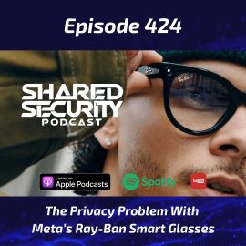 Tom and Kevin discuss the privacy implications of Meta's Ray-Ban smart glasses, comparing them to traditional surveillance systems while exploring concerns about hidden recording capabilities, AI-powered facial recognition, and the normalization of everyday surveillance in public spaces.