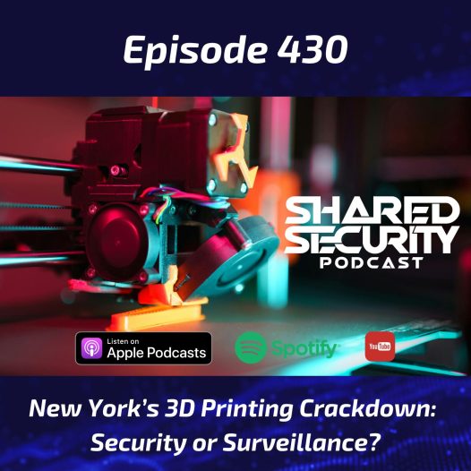 Tom Eston and Kevin Tackett break down New York's controversial budget proposal that would require 3D printers and CNC machines to scan designs before printing, arguing it's an unconstitutional overreach that threatens privacy, free speech, and everyday hobbyists far more than it addresses any real public safety concern.